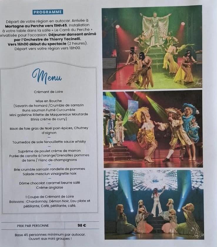 2026 cabaret programme