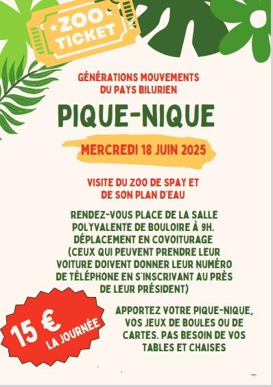 Affiche pique nique 18 juin