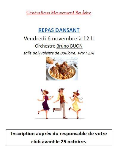 Repas boule 2026
